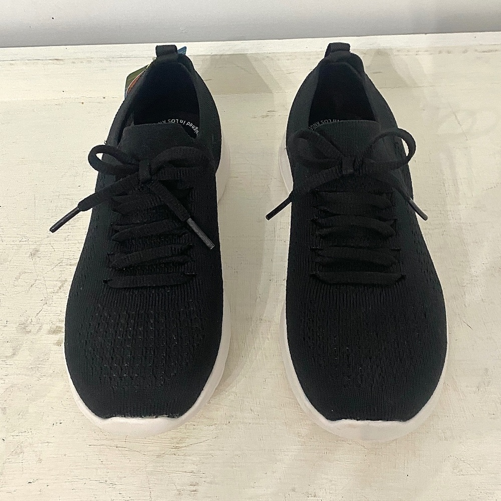 Skechers Go Walk Joy Black Slip On Knit Comfort Sneakers, Women's Size 6 - Picture 6 of 11